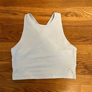 Athleta blue Crop Top